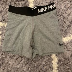 Girls Nike Pro Shorts